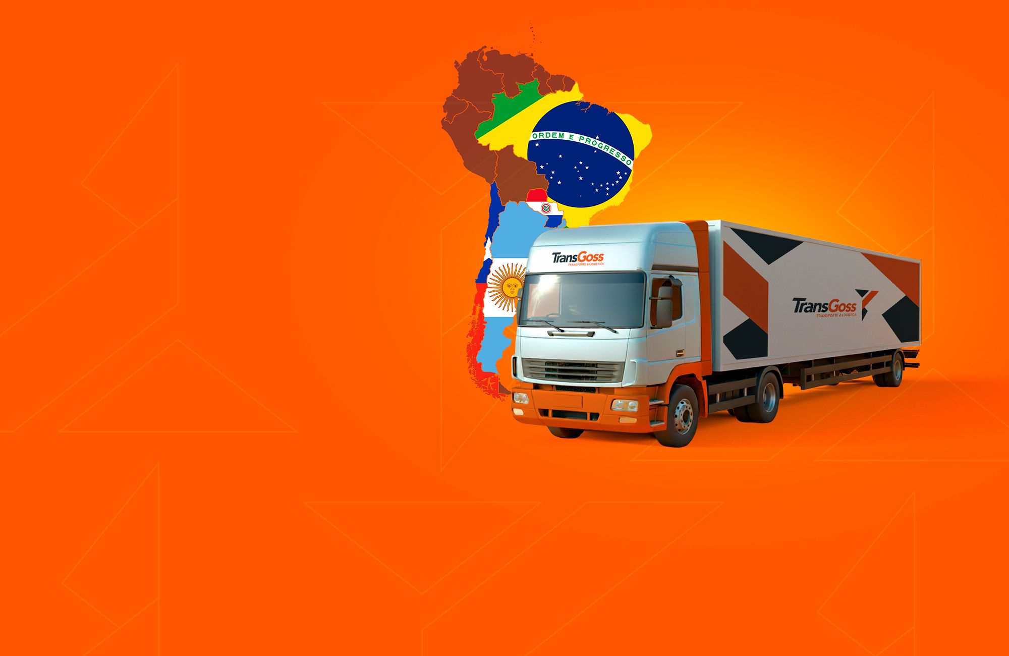 Foto Parallax dos Caminhões Transgoss