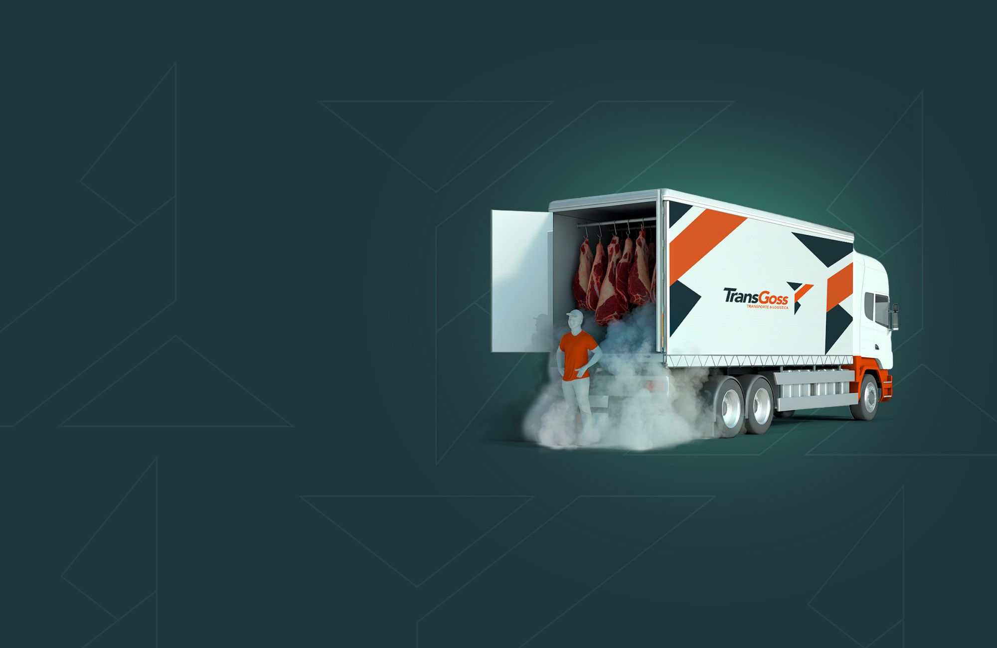 Foto Parallax dos Caminhões Transgoss